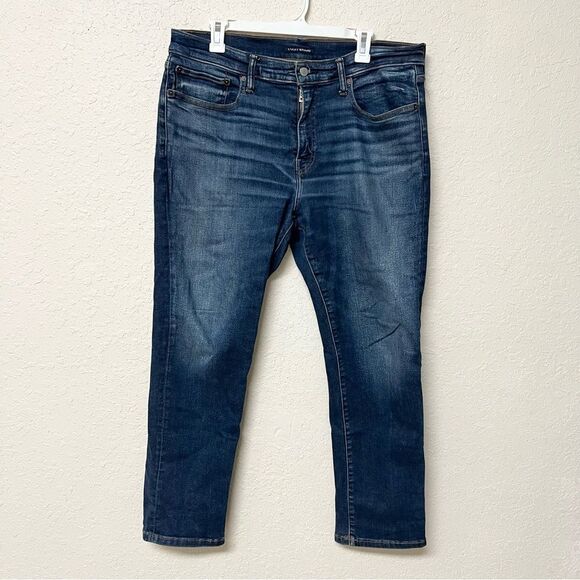 Lucky Brand Men's Denim Jeans 223 Straight Blue Size 34x30 Medium Wash